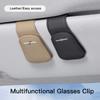 NTSM5 1Pcs Motorcycle Sticker/Car Sun Visor Sunglasses Clip Universal Ticket Card Clamp For BMW G80 G06 G07 G42 G14 G15 G16 F82 F20 X5