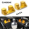 Motorcycle Finned Spark Plug Covers for Harley Dyna Fat Bob FXDF Street Bob FXDB 2008-2017 Low Rider FXDL Wide Glide 1993-2017