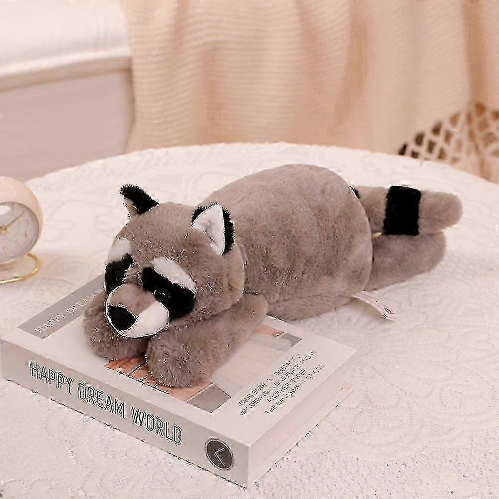 Weighted Stuffed Animals - Weighted Stuffed Animals For Anxiety, Racoon Weighted Plush Animals Raccoon Stuffed Hugging Plush Animal Toy For Baby 25-26