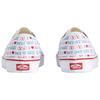 Valentino Garavani X Vans Authentic Love Unisex Sneakers White Blue Red VN000Z9AUVC