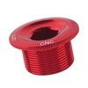 Aluminum Alloy Bike   Cranket Crank Fixing   Screw (Red)