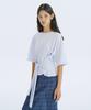 WNDERKAMMER Waist Tied T_Light Blue