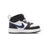 Nike Mid 2 Slip Resistant Abrasion Resistant High top Skateboard Shoes Black White Red Infant And Toddler DO5894-161