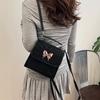 Stylish Butterfly Backpack 2024 New Design Soft Pu Fashionable Shoulder Bag In Black Blue Green Grey Pink White