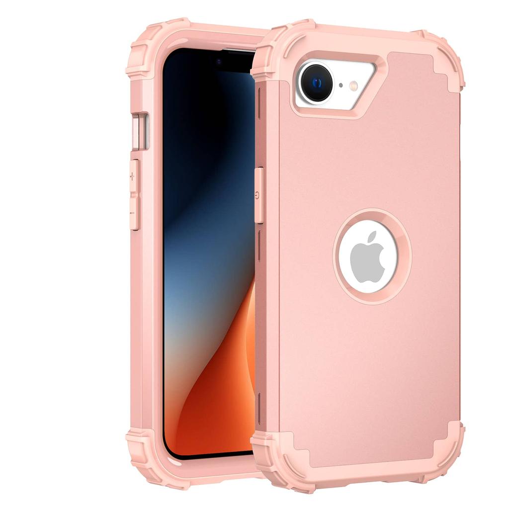 For iPhone 16e Case 3 in 1 Shockproof Heavy Duty Hybrid Sturdy High Impact Protective Cover Case for iPhone 16e 6.1 inch 2025