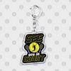 Hobby Sports Lover Tennis Ball Keychains for Accessories Bag I Love Bike Car Keyrings Jewelry Friends Father Boyfriends Gifts