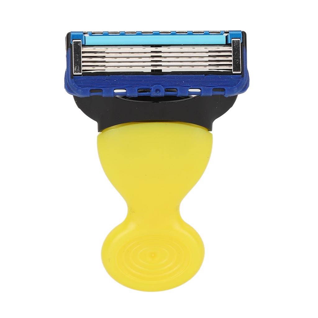 Manual Shaving Razor with Rotary Blade Head Removable Button Shaver Satefy Washable Hair Remove