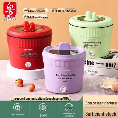 Mini Cuisiseur Électrique Compact pour Ramen - Casserole Multifonctionnelle pour Nouilles Instantanées