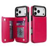 For IPhone 18 17 Pro Max Air Case Luxury PU Leather Wallet Flip Card Holder Cover Shockproof Magnetic Coque Luxury Book Funda