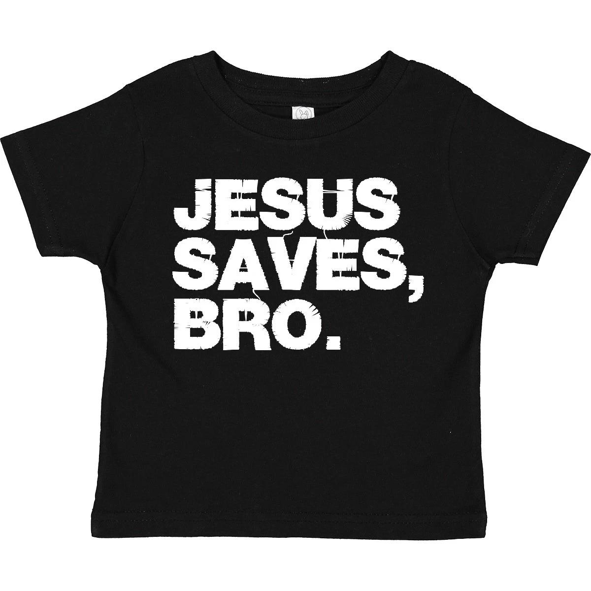 

Inktastic Jesus Saves, Bro. Toddler kids boys T-Shirt Christian Love Teen Child Kid 130