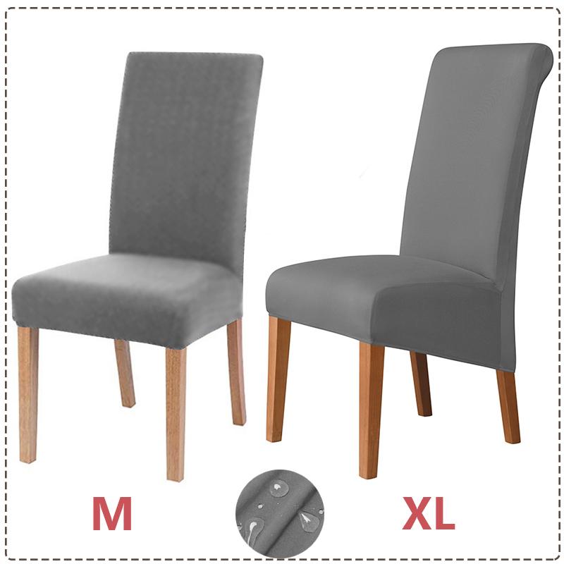 New Chair Cover Elasticity Long Back Chair Covers Cheap Seat Covers With Back For Dining Room Covers Chairs For Home