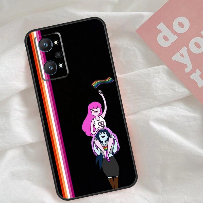 Gay Lesbian LGBT Rainbow Pride Case For Realme GT7 Pro GT6 C75 C65 C67 C61 C53 C55 C51 C35 C63 C71 15 11 12 13 14 Pro Plus