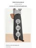 Women's Wide-Leg Winter Sweatpants with Drawstring Waist - Casual European & American Style.