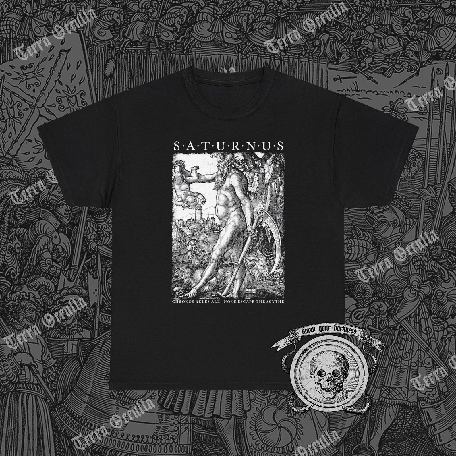 Saturn Shirt, Roman Mythology, Cronos, Titan, Heinrich Aldegrever L
