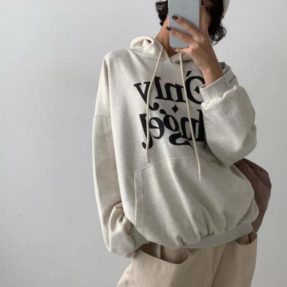 New Arrivals Open Run Boyfriend Fit Hooded Sweatshirt Spring