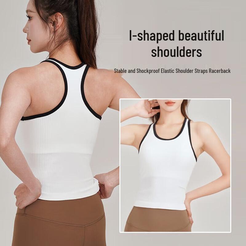 גופיית ספורט חזיית יוגה לנשים