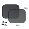Portable Foldable Car Window Sunshade Reflective UV Protection Heat Insulation For Daily Driving