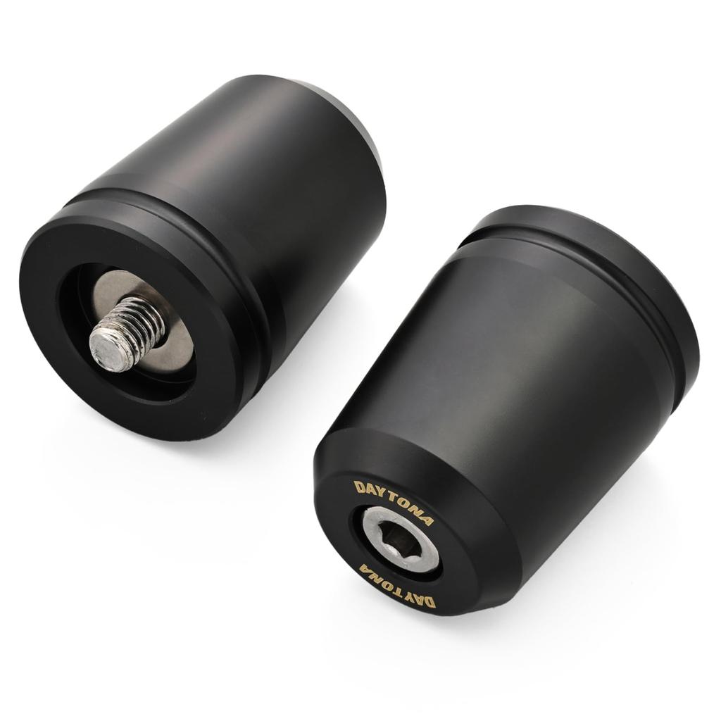 Daytona Ultra Heavyweight Bar Ends for Kawasaki M8 49816 Motorcycles, Black,