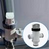 Split Hose Valves Set for Above Ground Pool Pumps Drain Cap Replacement Rings Plastic Construction Leak Prevention