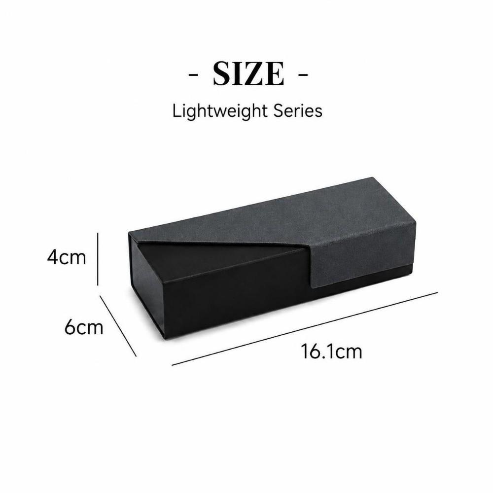 Leder Brillenetui Hartschalen Brillenetui Vintage Brillenbox für Damen Herren