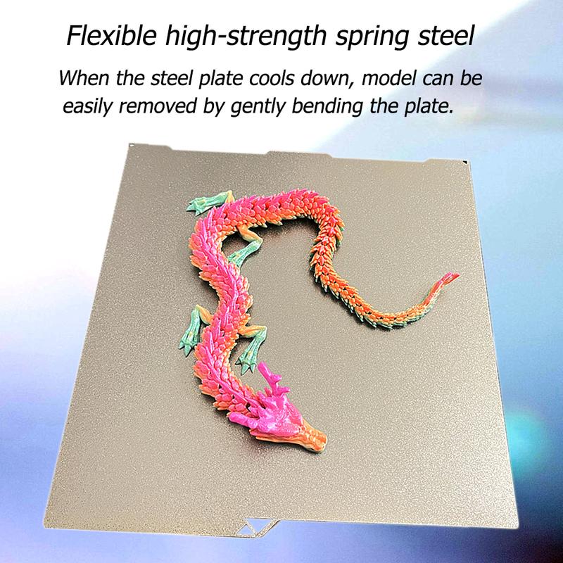 For Anycubic Kobra 3 Combo Upgraded Heatbed Smooth PEO PET Build Plate Spring Steel Plate PEI Sheet for Anycubic Kobra3 3D Parts