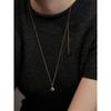 Kisses Pendant Long Necklace