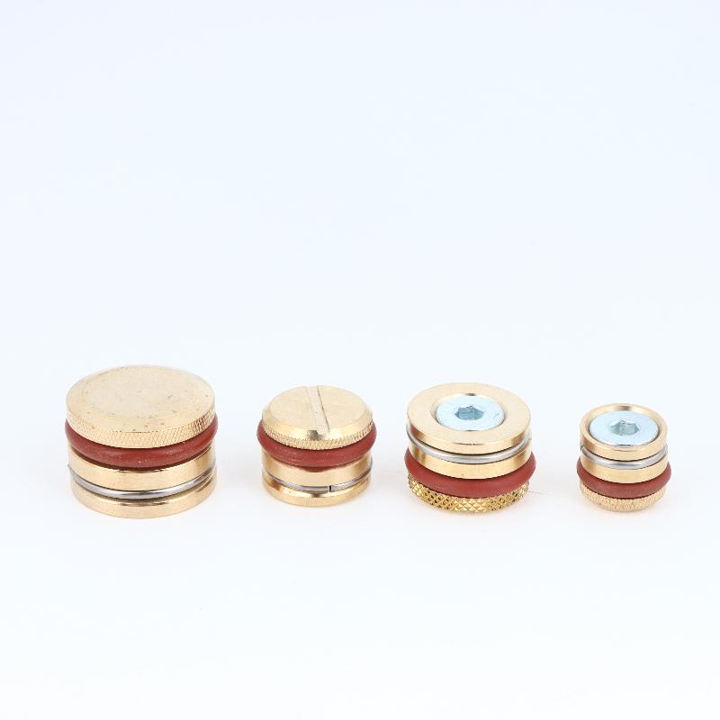 Brass Knurled Mold Water Stop Plug With Rust Resistance High Heat Resistance For Industrial Mold Repair And Manufacturing