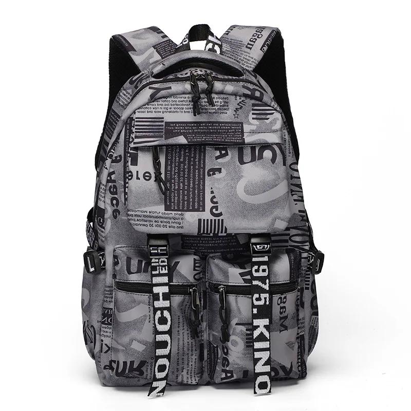 School Backpack for Teenage Boys Cool Schoolbag Waterproof Travel Backpack College Large Bookbag Kids School Bags