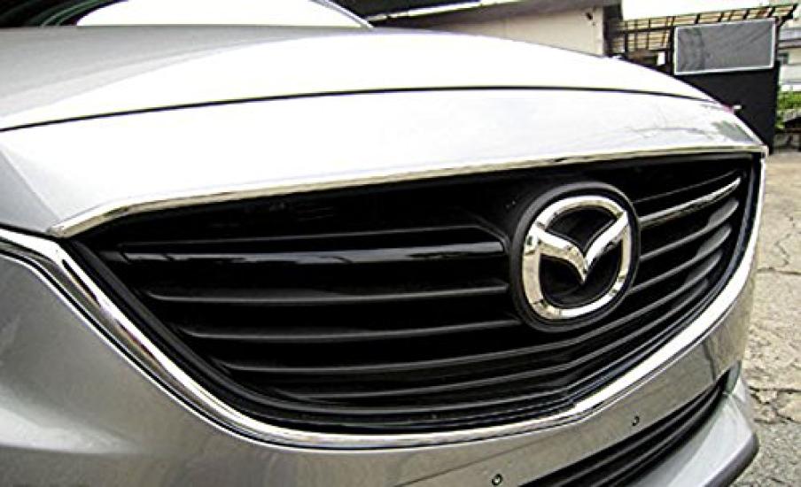 BRIGHTZ Chrome Front Bonnet Bezel for Atenza Wagon GJ Compatible with Atenza Wagon Pre-Facelift [GRI-COV-M-016] (GJ2AW, GJ2FW, GJ5FW, GJEFW, GJ2, GJ5,