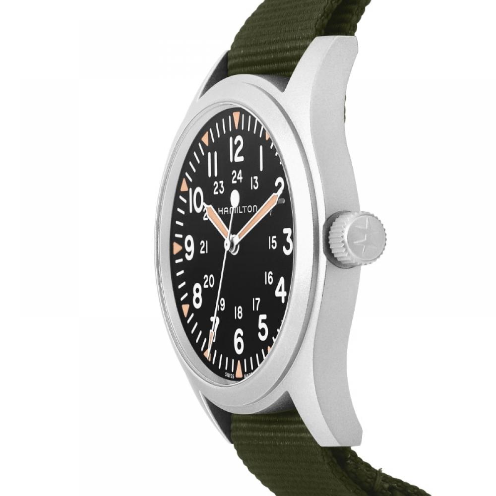 Hamilton H69529933 Khaki Field Mechanical Men S Nato Watch