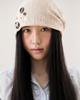 SIO Button Point Beanie [Oatmeal]