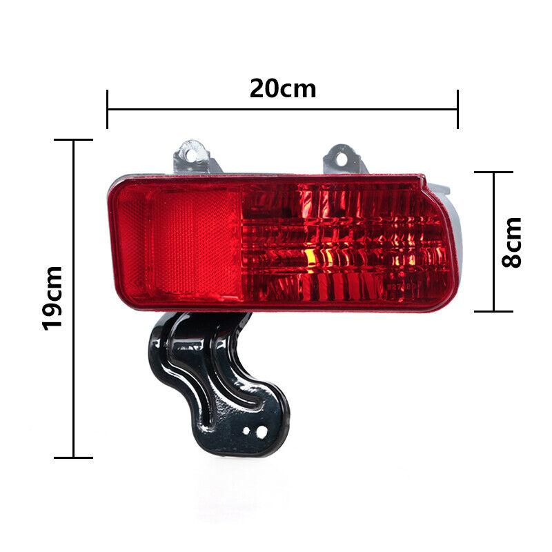 Right For 2015-2016 Honda CRV Rear Bumper Reflector Light Tail Fog Lamp Red