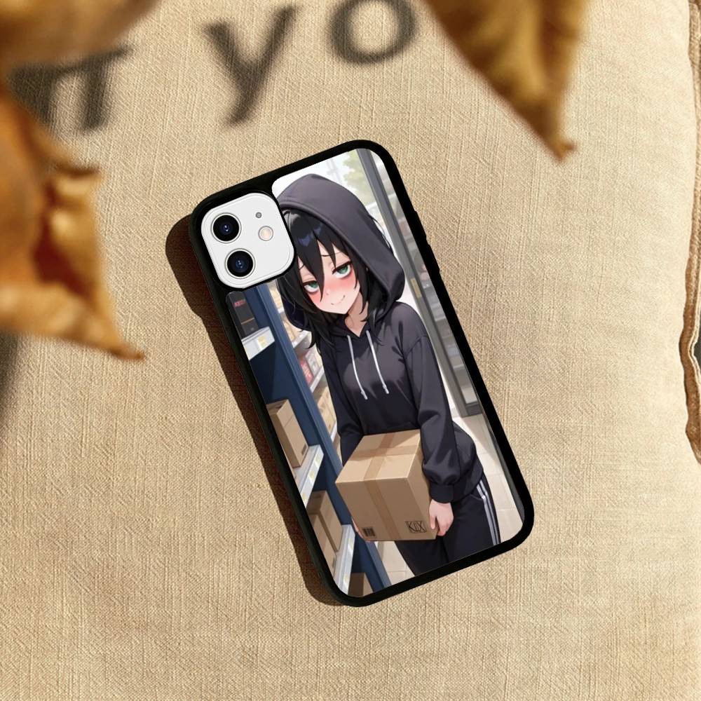 Watamote K-Kuroki T-Tomoko Phone Case For IPhone 17 16 15 14 13 Plus 12 11 Pro Max PC+TPU Cases Back Cover