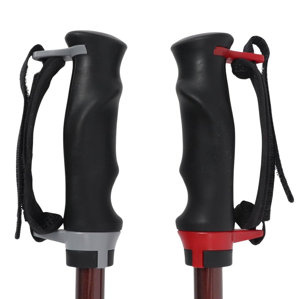 SINANO Sicherer Zweibein-Gehstock/Braun