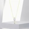 Ma Yan Water Drop Necklace for Women, Light Luxury, High End, Simple Clavicle Chain, Versatile, Sparkling Jewelry