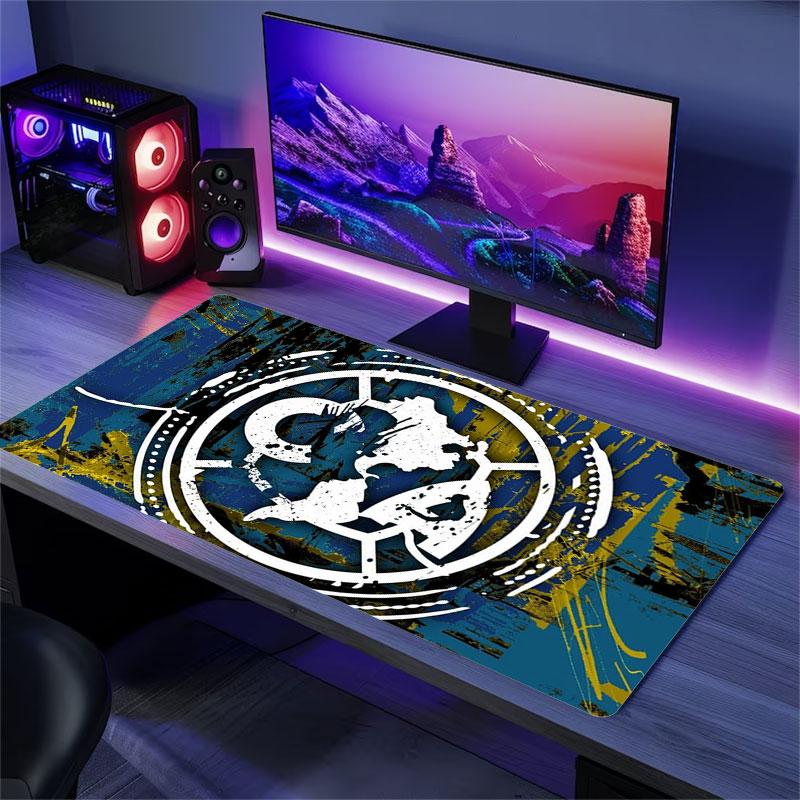 Club America Mouse Pad, Large Gaming Desk Mat, Non-slip XXL Mousepad for Laptop & Tablet, Mini PC Playmat with Stitched Edges
