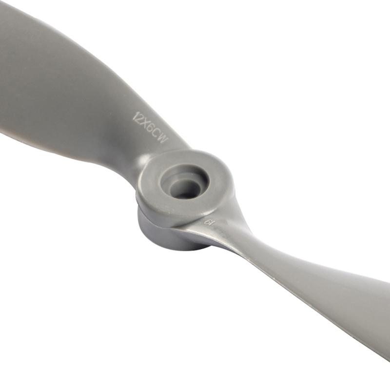 Cw Ccw Rc Propellers7X5 8X6 9X6 10X7Inch Gray 2-Vane Direct Drive Nylon Propeller With Adapter Rings For Rc Airplan Drone Glider