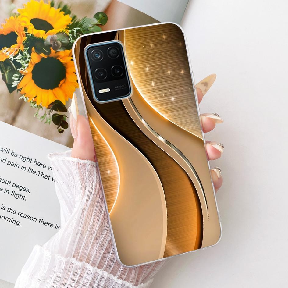 For Realme 8 5G Case RMX3241 Popular Butterfly Soft Silicone Clear TPU Cover For Realme Narzo 30 5G Funda Realme8 8s 5G V13 Capa