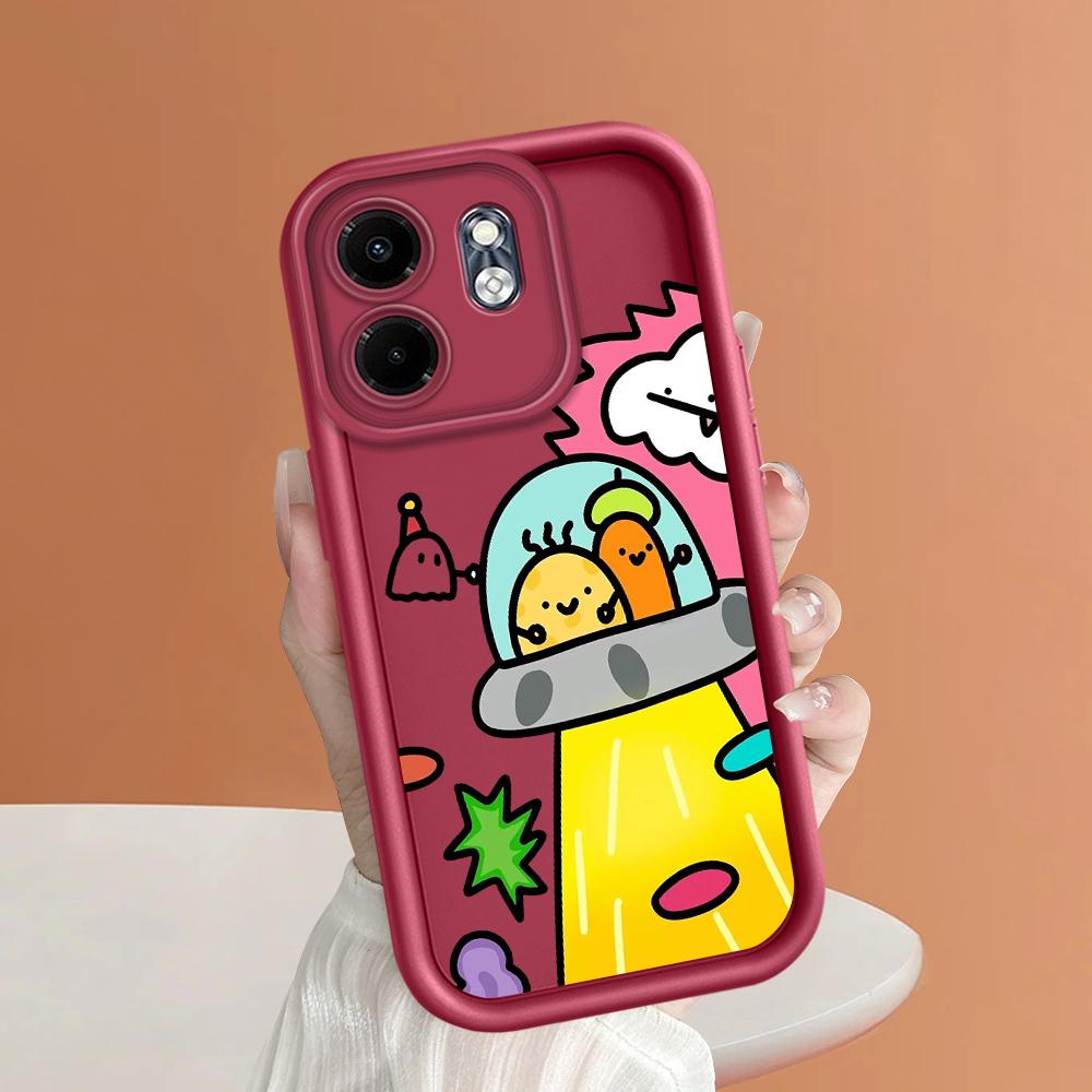 Měkký silikonový kryt na telefon Plný kryt Ochranné pouzdro odolné proti nárazům pro Huawei Honor Infinix Tecno iPhone Motorola Google