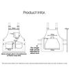 New Double-Sided Kitchen Apron Waterproof Adjustable Waist Apron Unisex Pure Color Chef Apron Household Kitchen