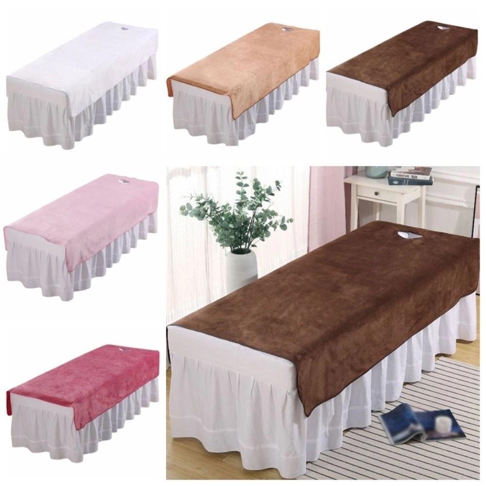 With Face Hole SPA Bedspread Comfortable Massage Bed Sheets Beauty Massage Table Cover  Beauty Tool