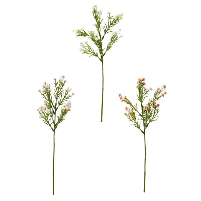 10pc Artificial Gypsophila Flowers Branch Simulated Wedding Decors Realistic Indoor Table Centerpieces for Wedding Party