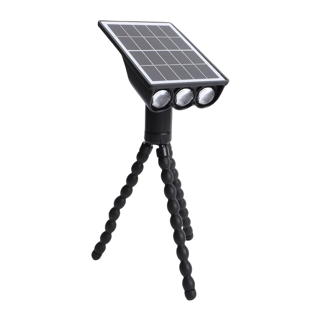 Outdoor Lights with Flexible Octopus Tripod Octopus Style Stand Grill Light for Deck Fence Garden Camping Patio