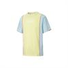 Puma Camiseta Casual de Manga Corta y Cuello Redondo Colaborativa Tops Unisex Amarillo 598070-31