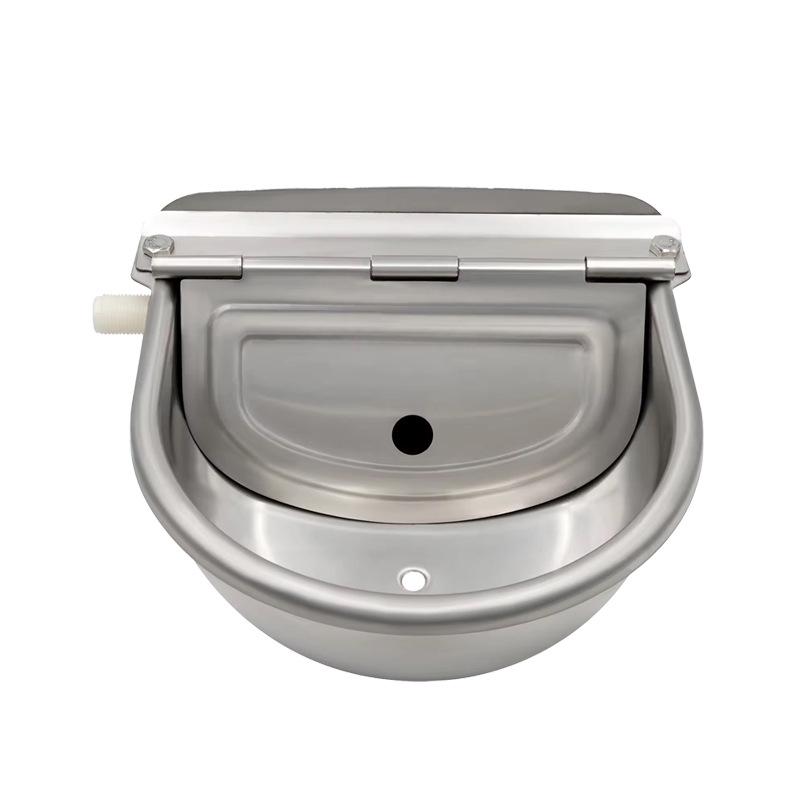 Stainless Steel Automatic Waterer for Cattle, Horses, and Sheep