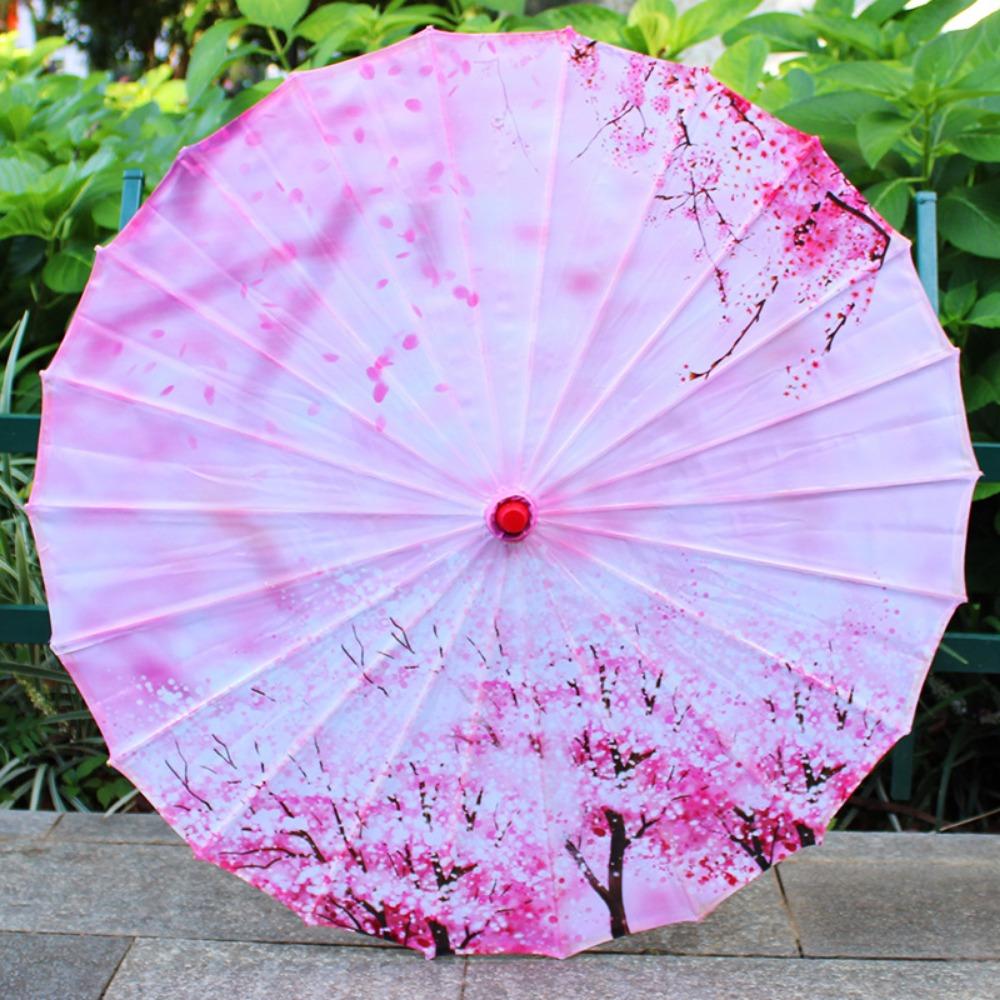 Parapluie en papier huilé 56cm Costumes Parapluie de photographie Scène de fête de demoiselles d'honneur