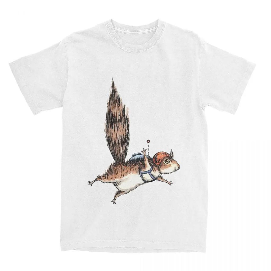 Skydiver Squirrel Skydiving Adventure Men Women's T Shirts Extreme Sport Skydive Funny Tee Shirt T-Shirt Clothes