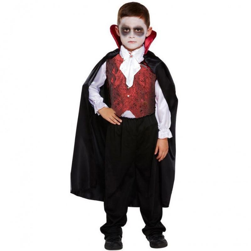 

Хэллоуинский костюм привлекающий внимание для взрослых и детей унисекс ведьма демон и вампир наряд в нескольких размерах Kids 110-120