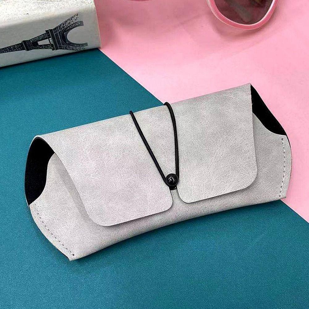 Waterproof Glasses Case PU Leather Sunglasses Storage Box Eyeglasses Pouch  Eyewear Accessories