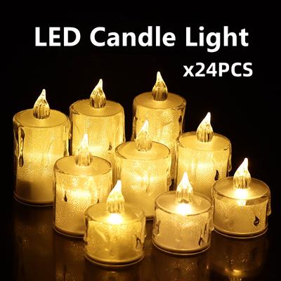 Šviesos diodų lempos – LED žvakučių šviestuvai